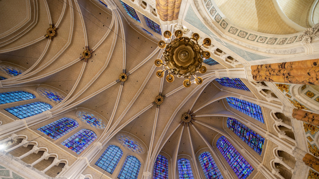 nef de la cathédrale de Chartres